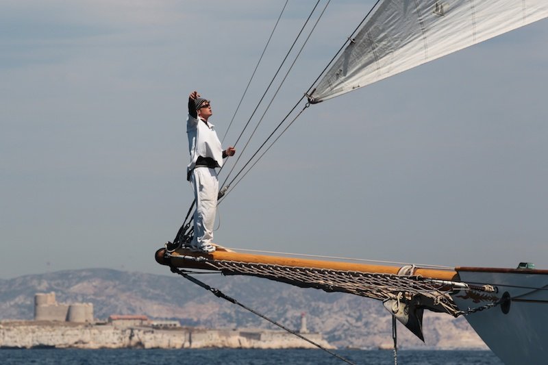 Moonbeam IV in The Monaco Classic Week