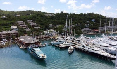 Nigel James Yacht Charter | Antigua Yacht Club marina