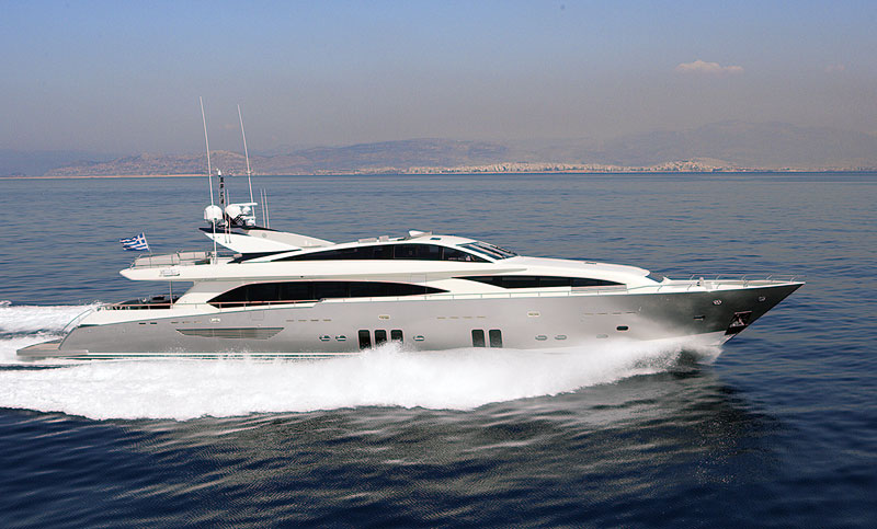 Nigel James Yacht Charter crewed charter motor yacht Dragon