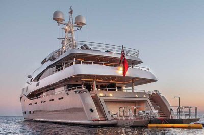 Nigel James Yacht Charter crewed megayacht Light Holic