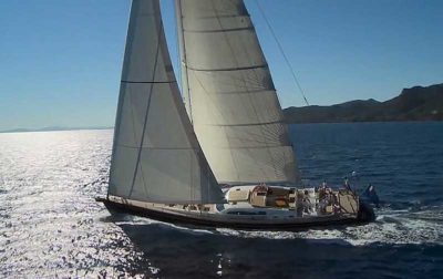 Nigel James Yacht Charter crewed charter CNB 95 sailing yacht Grand Bleu Vintage